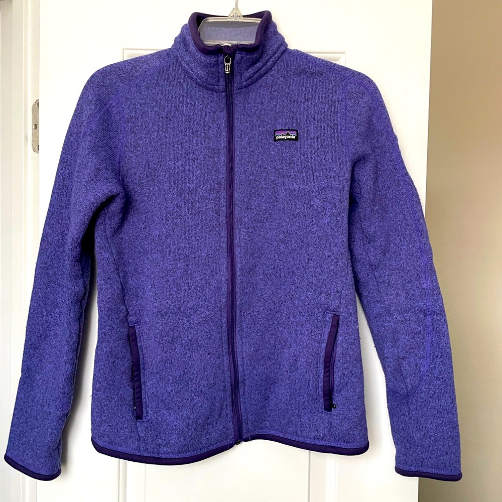 Patagonia Better Sweater fleece jacket; size S